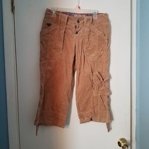 Candie's cropped cordoroys